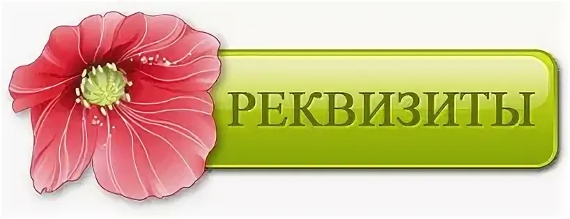 Реквизиты картинка для сайта